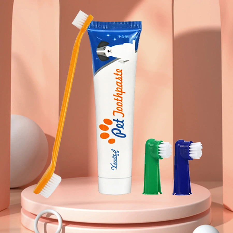 FreshPaws 4-Piece Dental Care Set