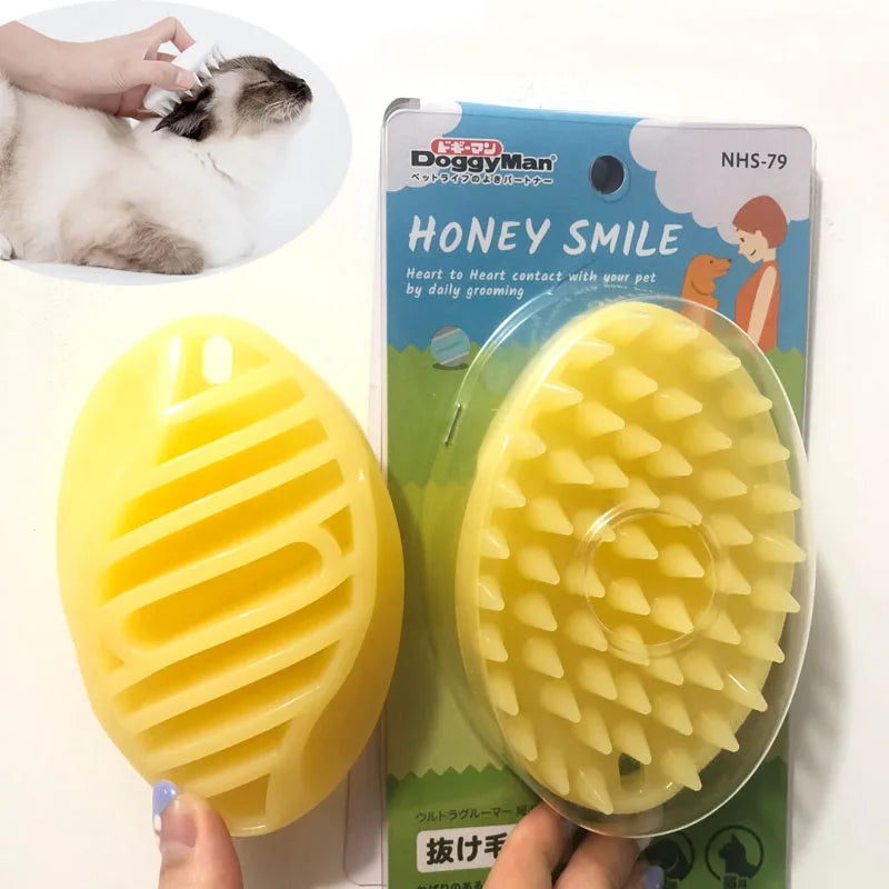 Pet Silicone Bath Brush