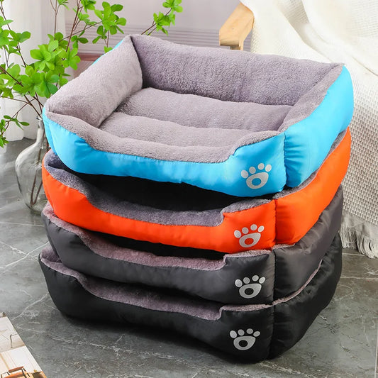 Square Winter Soft Warm House for Dog Bed