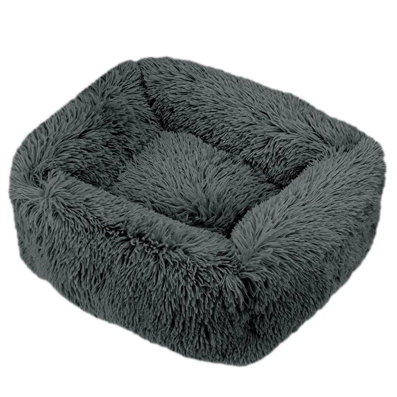 Rectangle Plush Dog Bed