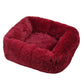 Rectangle Plush Dog Bed