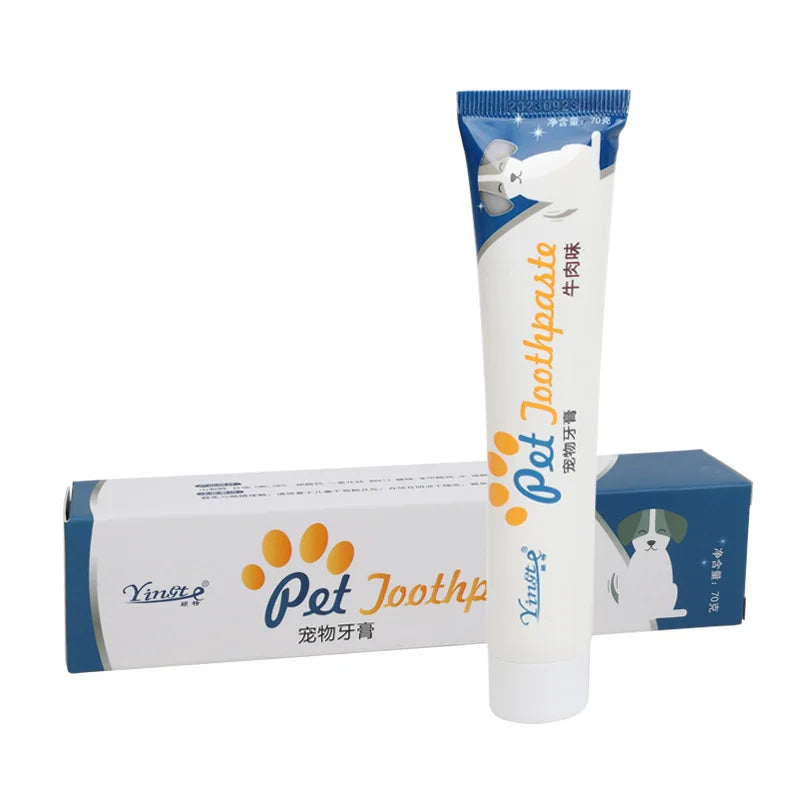 FreshPaws Pet Toothpaste and Toothbrush Set