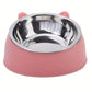 15° Tilted Stainless Steel Pet Bowl