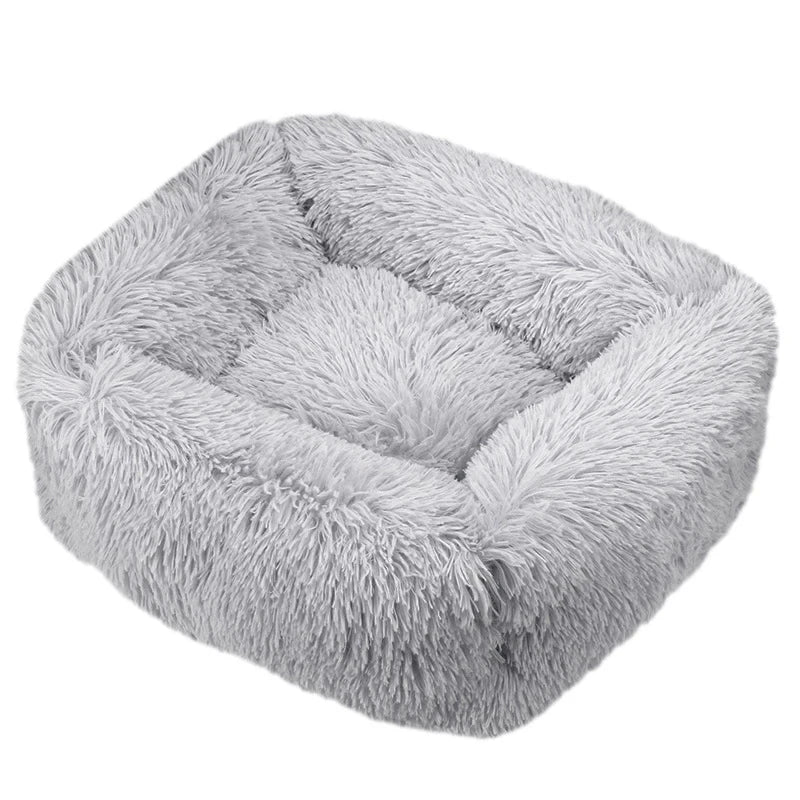 Rectangle Plush Dog Bed