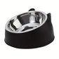 15° Tilted Stainless Steel Pet Bowl