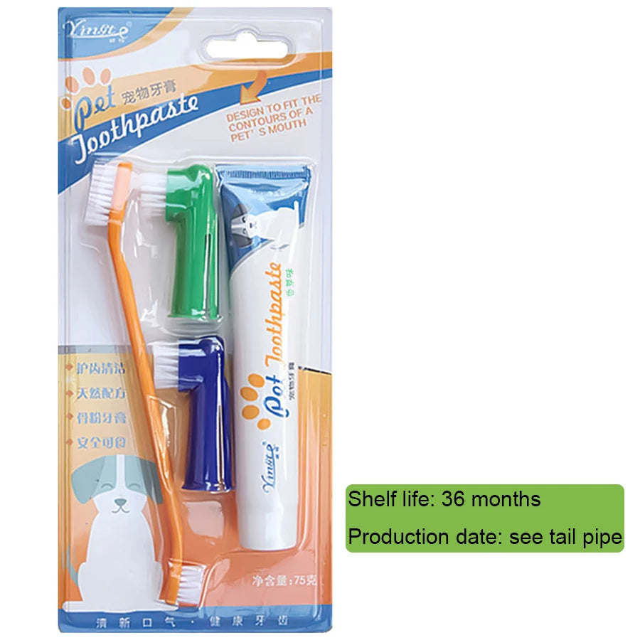 FreshPaws 4-Piece Dental Care Set