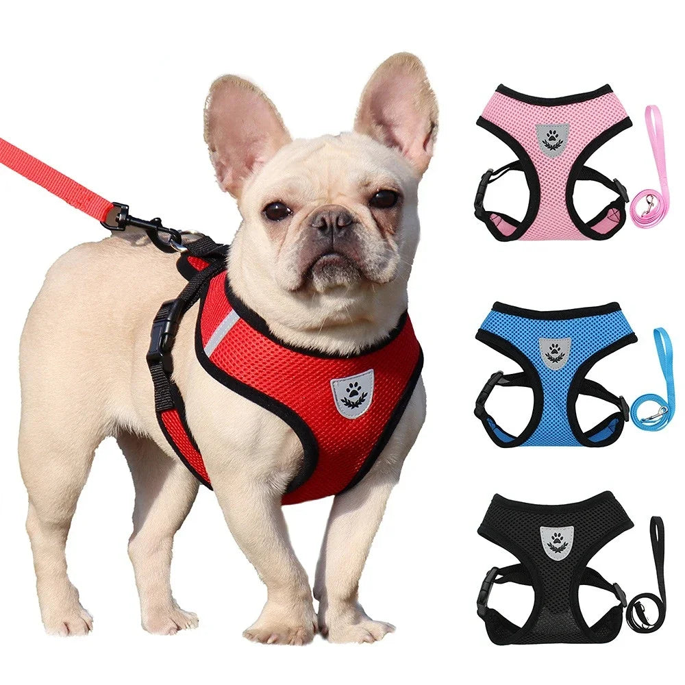 BreezePaws Reflective Mesh Harness