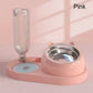 2-in-1 Cat Bowl Water Dispenser