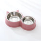 Stainless Steel Double Pet Bowl