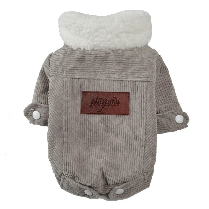 Cozy Winter Fleece Dog Jacket