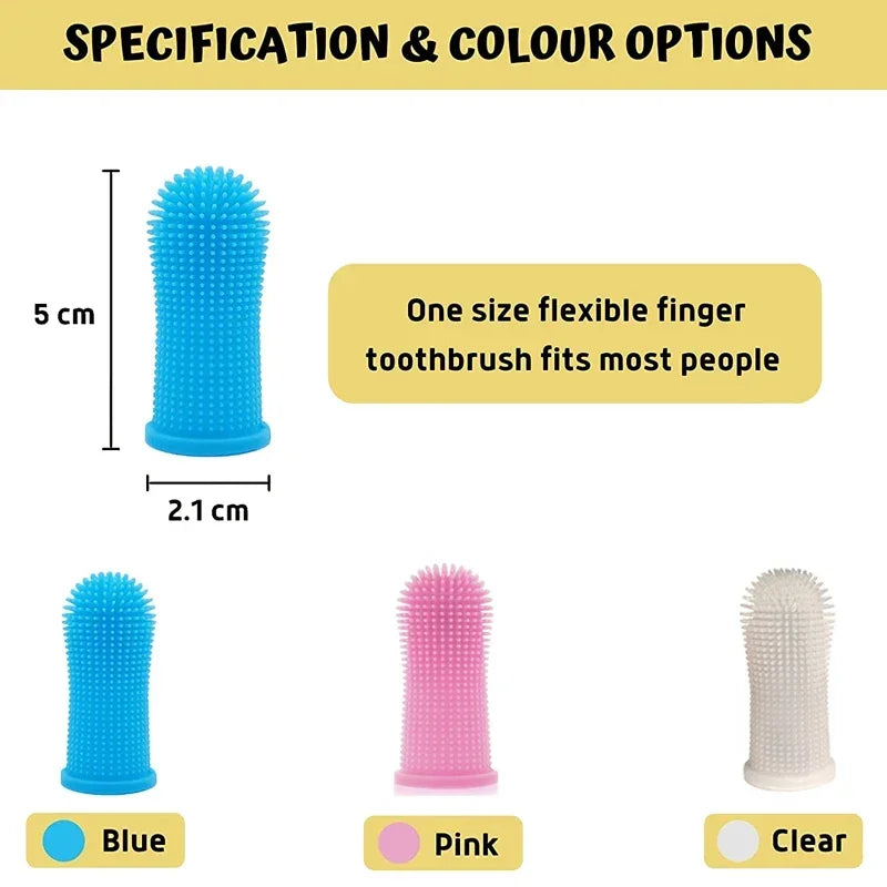 Super Soft Pet Finger Toothbrush