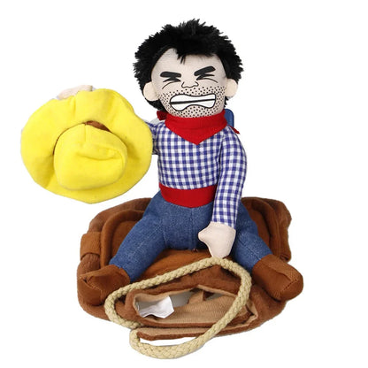 Cowboy Halloween Hondenkostuum
