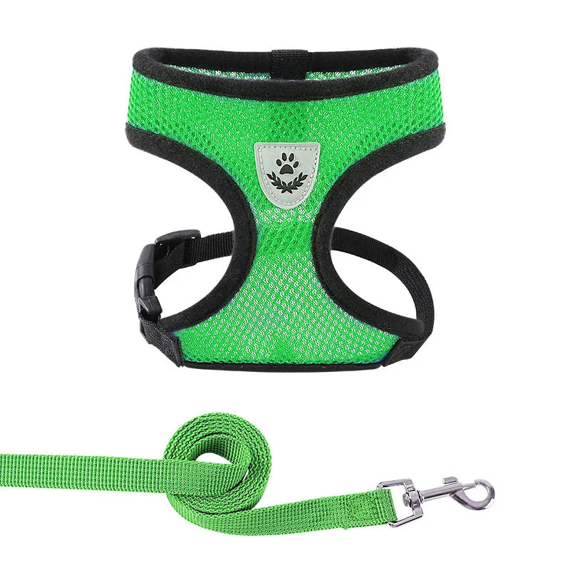 BreezePaws Reflective Mesh Harness