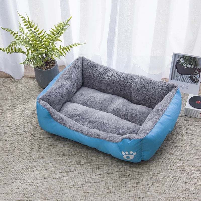 Square Winter Soft Warm House for Dog Bed